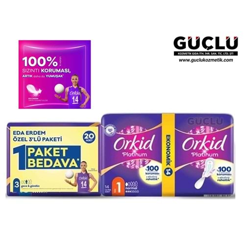 ORKİD PLATİNUM NO:3 6LI GECE&GÜNDÜZ NO:3 10LU 5981*12Lİ