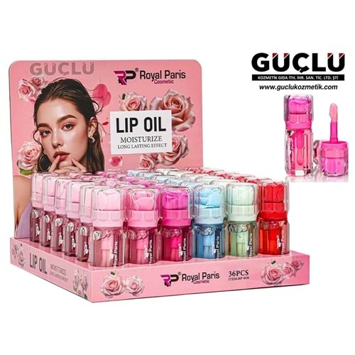ROYAL P. LİP OİL MOISTURIZE GÜL RP008*36LI