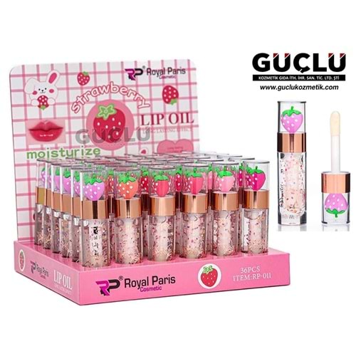 ROYAL P. LİP OİL STRAWBEYRY-ÇİLEK RP011*36LI