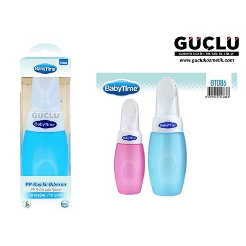 BABYTİME BİBERON KAŞIKLI BT086*1Lİ