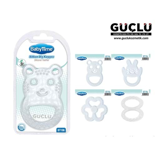 BABYTİME DİŞ HALKASI SİLİKON BT196*70Lİ