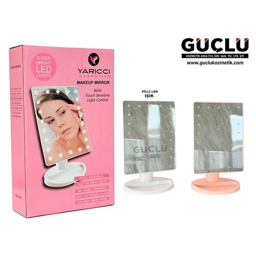 YARICCI AYNA 22 LED MASA ÜSTÜ KARE YRC494*12Lİ