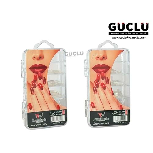 ROYAL P. TAKMA TIRNAK 100LÜ RC4B*12Lİ