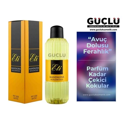 ETİ PARFÜM KOLONYA 350ML PET Ş. MANDALİNA 402*24LÜ