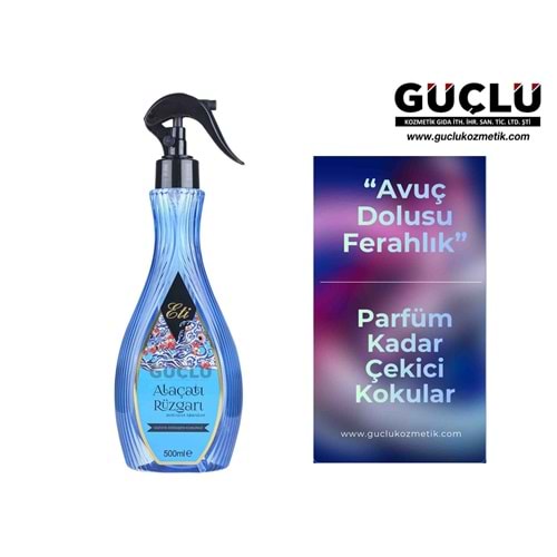 ETİ ODA KOKUSU 500ML PET Ş. ALAÇATI RÜZGARI 802*12Lİ