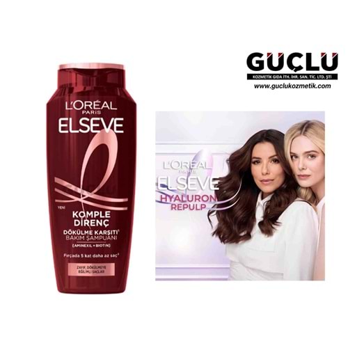 LOREAL ELSEVE ŞAMPUAN 285ML KOMPLE DİRENÇ*6LI