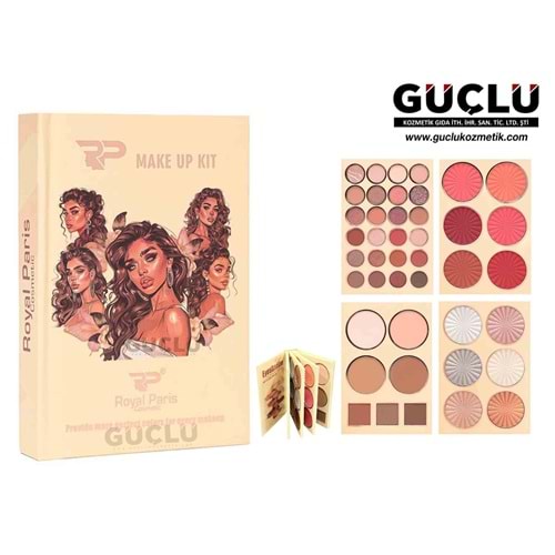 ROYAL P. MAKYAJ SETİ EYESHADOW DEFTER RPV010*12Lİ