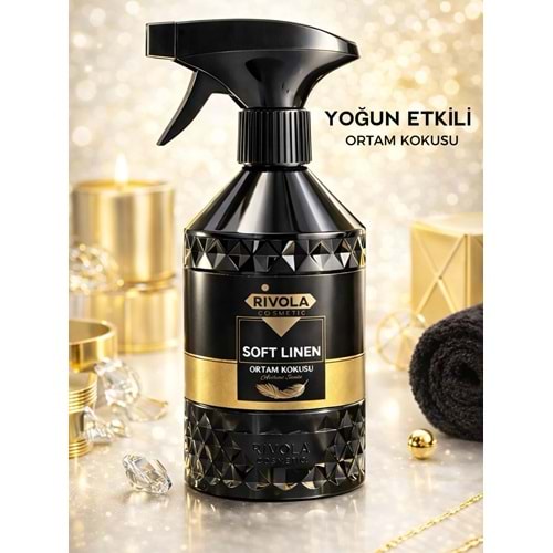 RİVOLA ODA SPREYİ 500ML SOFT LINEN*12Lİ