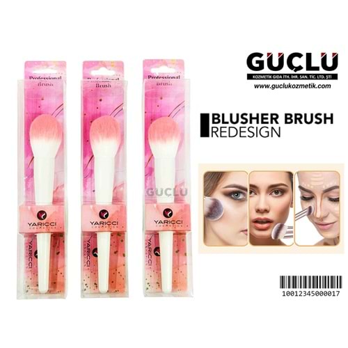 YARICCI MAKYAJ FIRÇASI TEKLİ 366-5*12Lİ