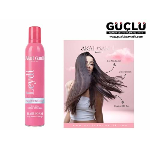AKAT GARDİ SAÇ SPREYİ 250ML LEYDİ 0324*12Lİ