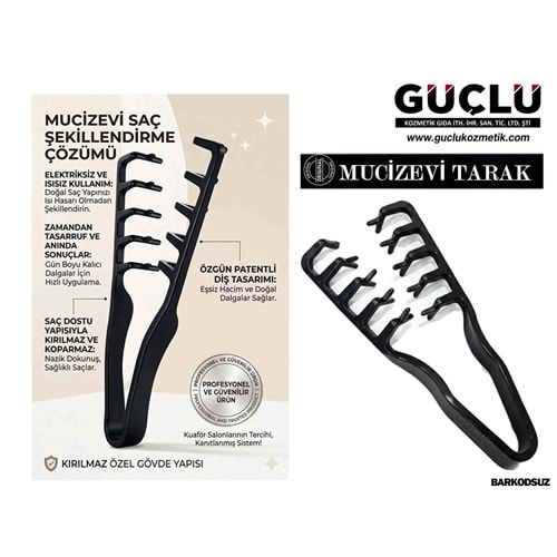 LİNPOOX MUCİZEVİ TARAK 0236*12Lİ
