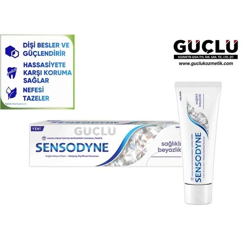 SENSODYNE DİŞ MACUNU 50ML SAĞLIKLI BEYAZLIK 2714*12Lİ