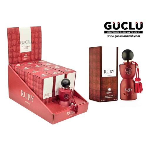 RİPOSTE EDT PARFÜM KADIN 100ML RUBY*12Lİ