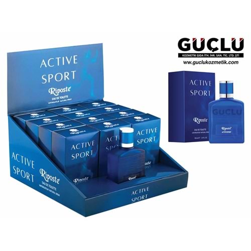 RİPOSTE EDT PARFÜM ERKEK 100ML ACTIVE SPORT*12Lİ