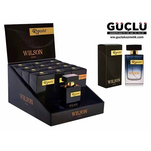 RİPOSTE EDT PARFÜM ERKEK 100ML WILSON*12Lİ