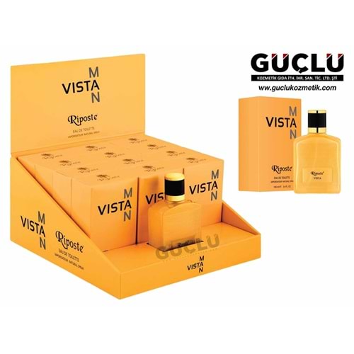 RİPOSTE EDT PARFÜM ERKEK 100ML VISTA*12Lİ
