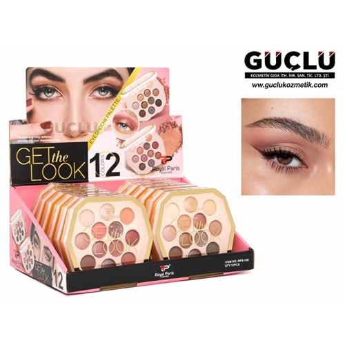 ROYAL P. GÖZ FARI 12Lİ GET THE LOOK RPS159*12Lİ
