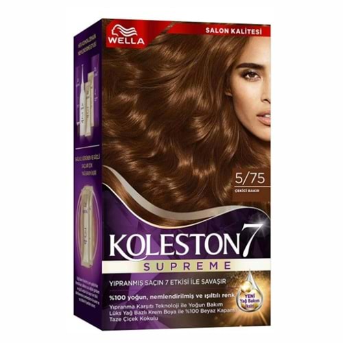 KOLESTON KİT SET SAÇ BOYASI 5.75 ÇEKİCİ BAKIR*6LI