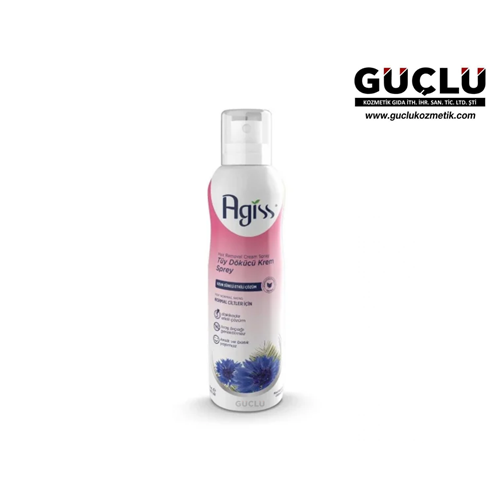 AGİSS TÜY DÖKÜCÜ KREM SPREY 175ML NORMAL CİLTLER*24LÜ