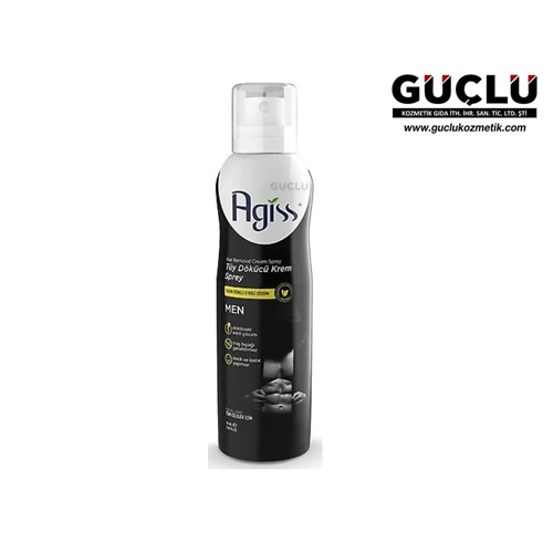 AGİSS TÜY DÖKÜCÜ KREM SPREY 175ML ERKEK*24LÜ