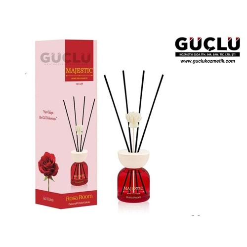 MAJESTIC BAMBU ORTAM KOKUSU 100ML ROSA ROOM*30LU