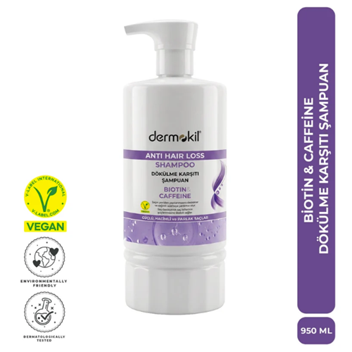 DERMOKİL ŞAMPUAN 950ML DÖKÜLME KARŞITI 6471*12Lİ