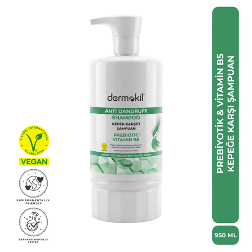 DERMOKİL ŞAMPUAN 950ML KEPEĞE KARŞITI 6488*12Lİ