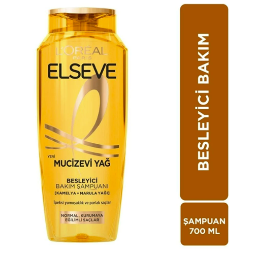 LOREAL ELSEVE ŞAMPUAN 700ML MUCİZEVİ YAĞ 2240*6LI
