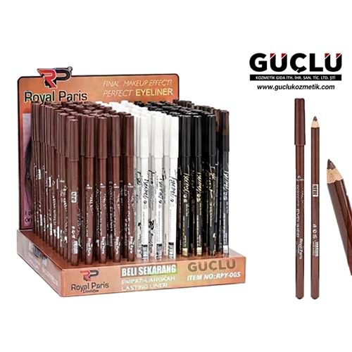 ROYAL P. KALEM EYELINER AHŞAP STANDLI RPY005*144LÜ