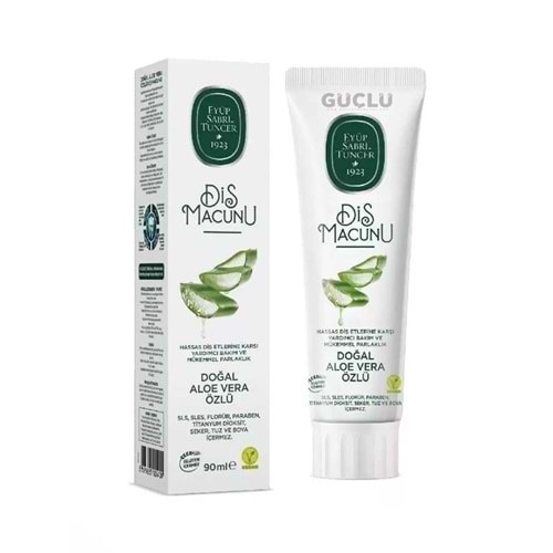 EYÜP SABRİ T. DİŞ MACUNU 90ML ALOE VERA ÖZLÜ 5800*12Lİ