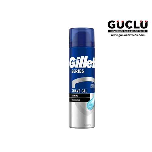 GİLLETTE TIRAŞ JELİ 200ML WITH CHARCOAL 9696*6LI