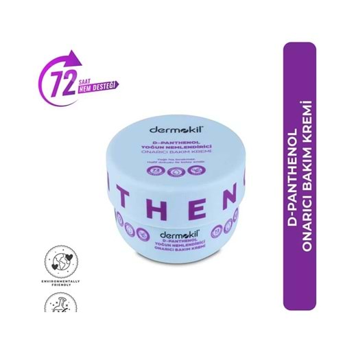 DERMOKİL BAKIM KREMİ 250ML D-PANTHENOL YOĞUN NEM. 4194*24LÜ