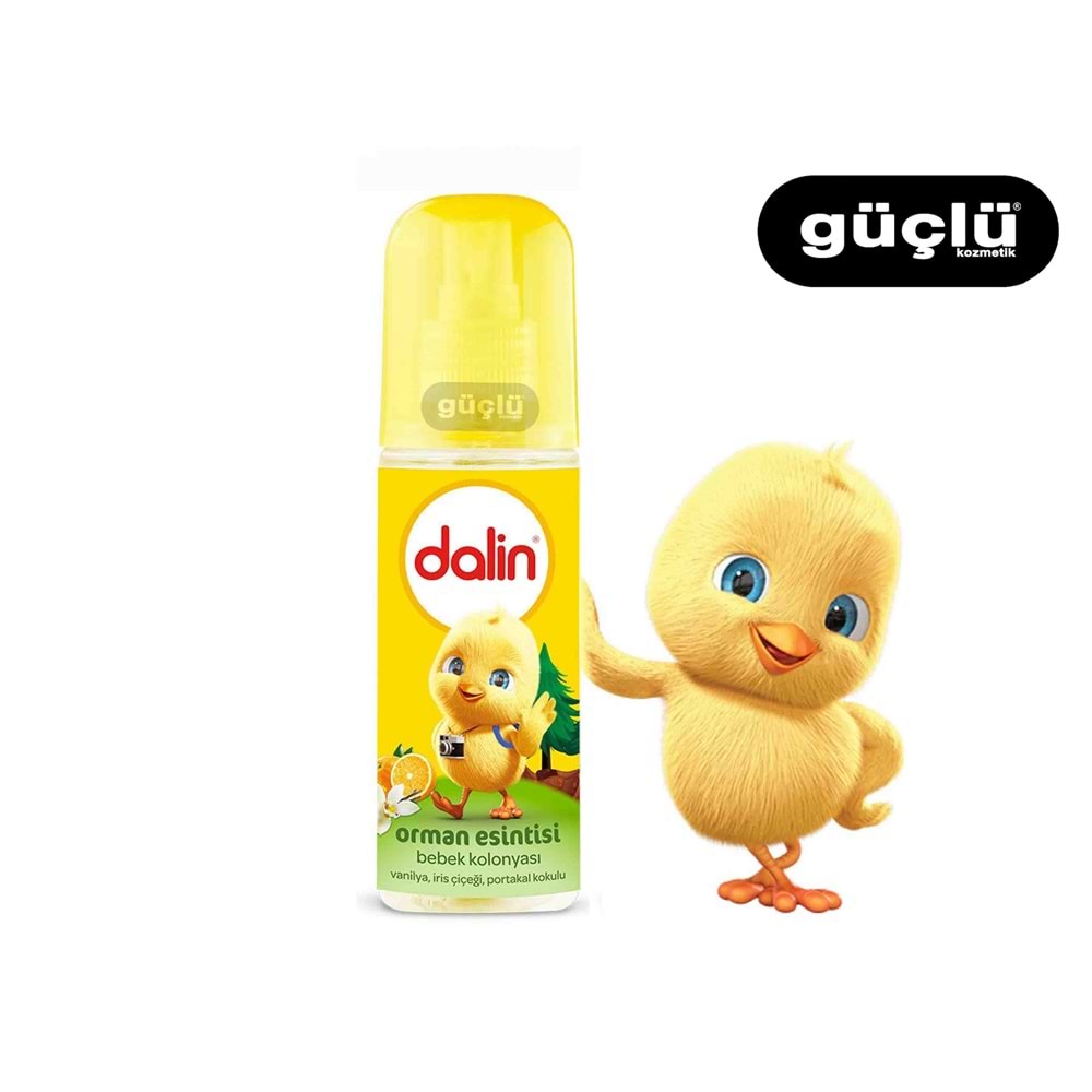 DALİN BEBEK KOLONYASI 100ML ORMAN ESİNTİSİ*6LI