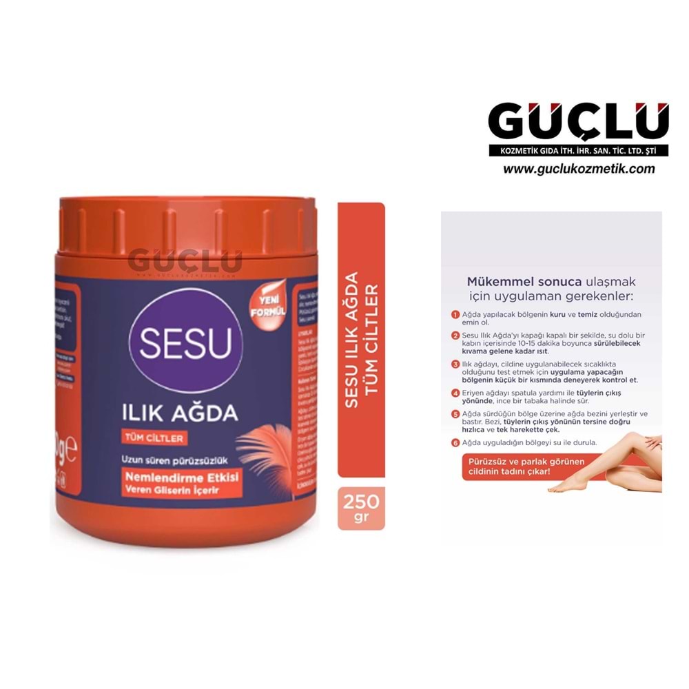 SESU ILIK AĞDA TURUNCU 250GR*24LÜ