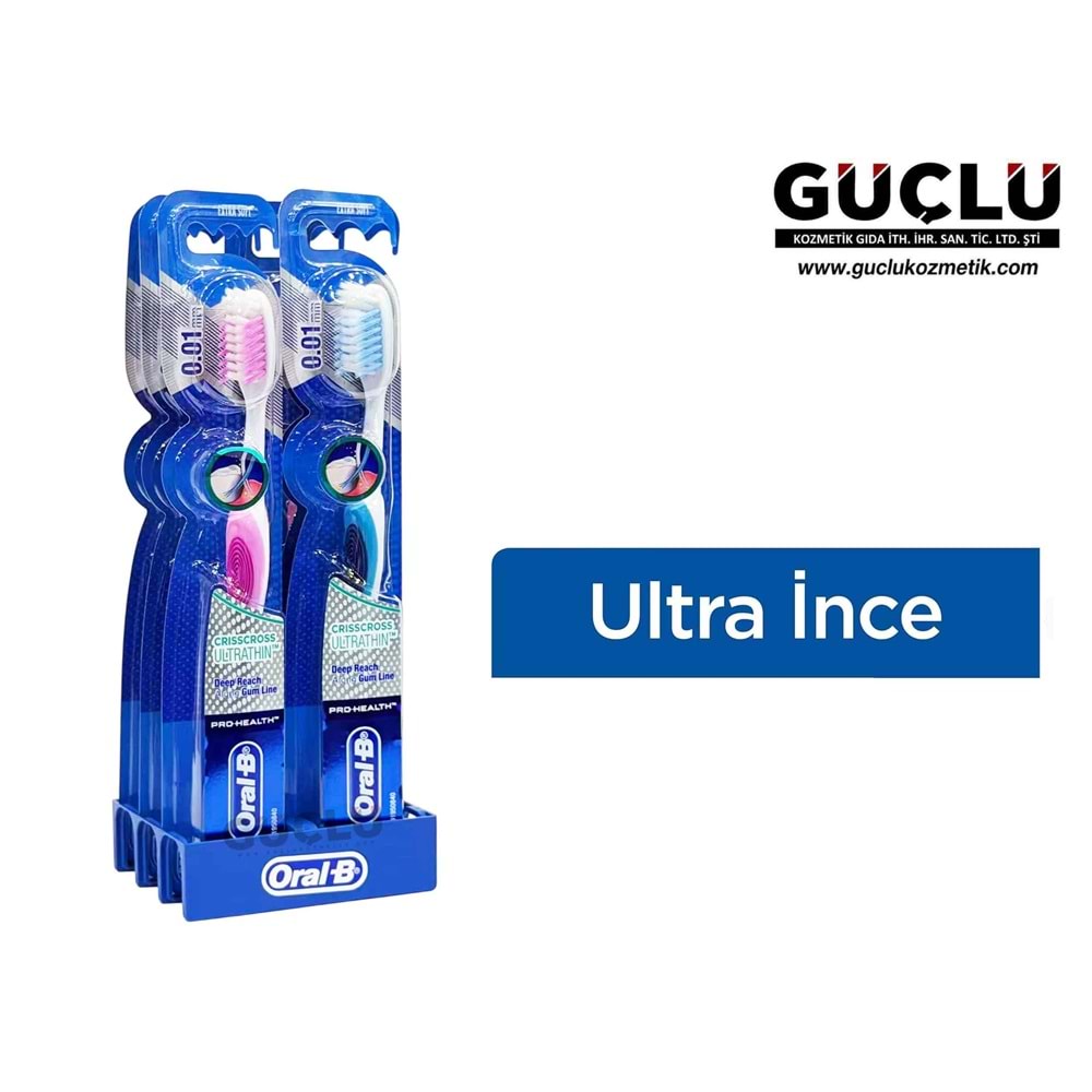 ORAL B DİŞ FIRÇASI PRO HEALTH ULTRATHIN EXTRA SOFT 8497*6LI