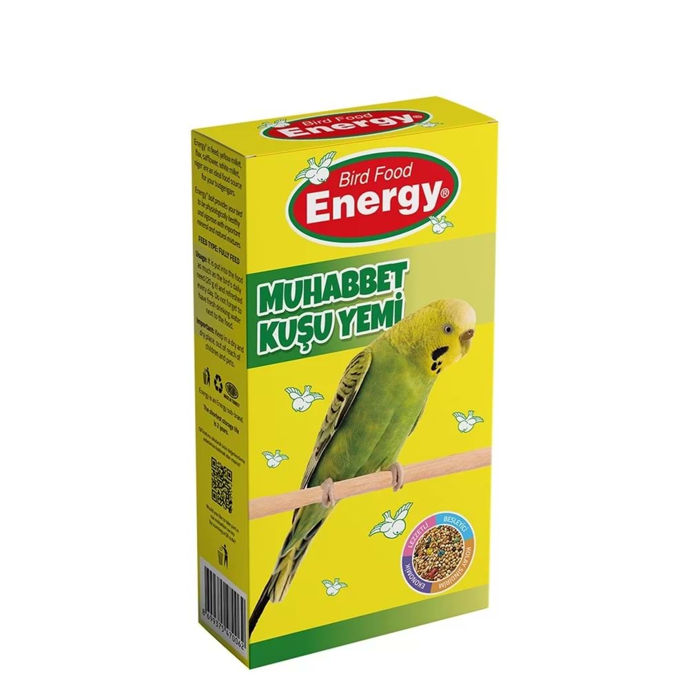 ENERGY MUHABBET KUŞU YEMİ 300 G*20Lİ