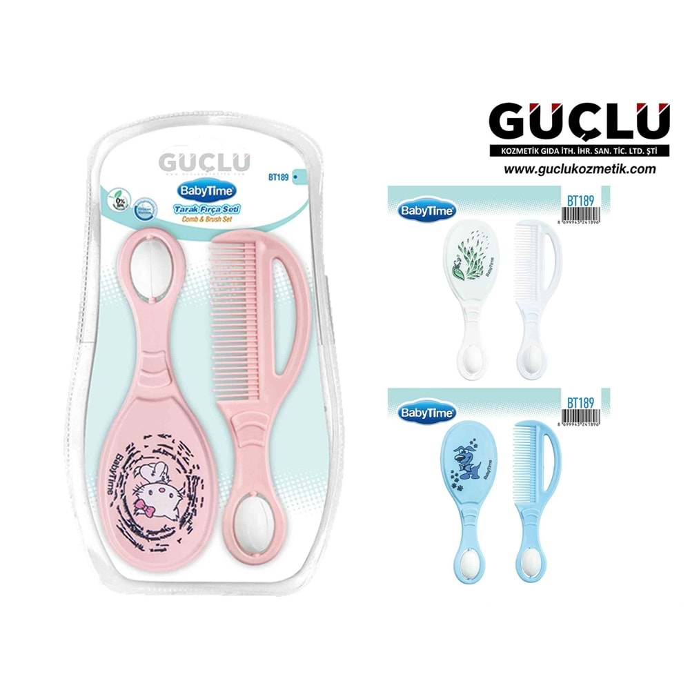 BABYTİME TARAK FIRÇA SETI BT189*12Lİ