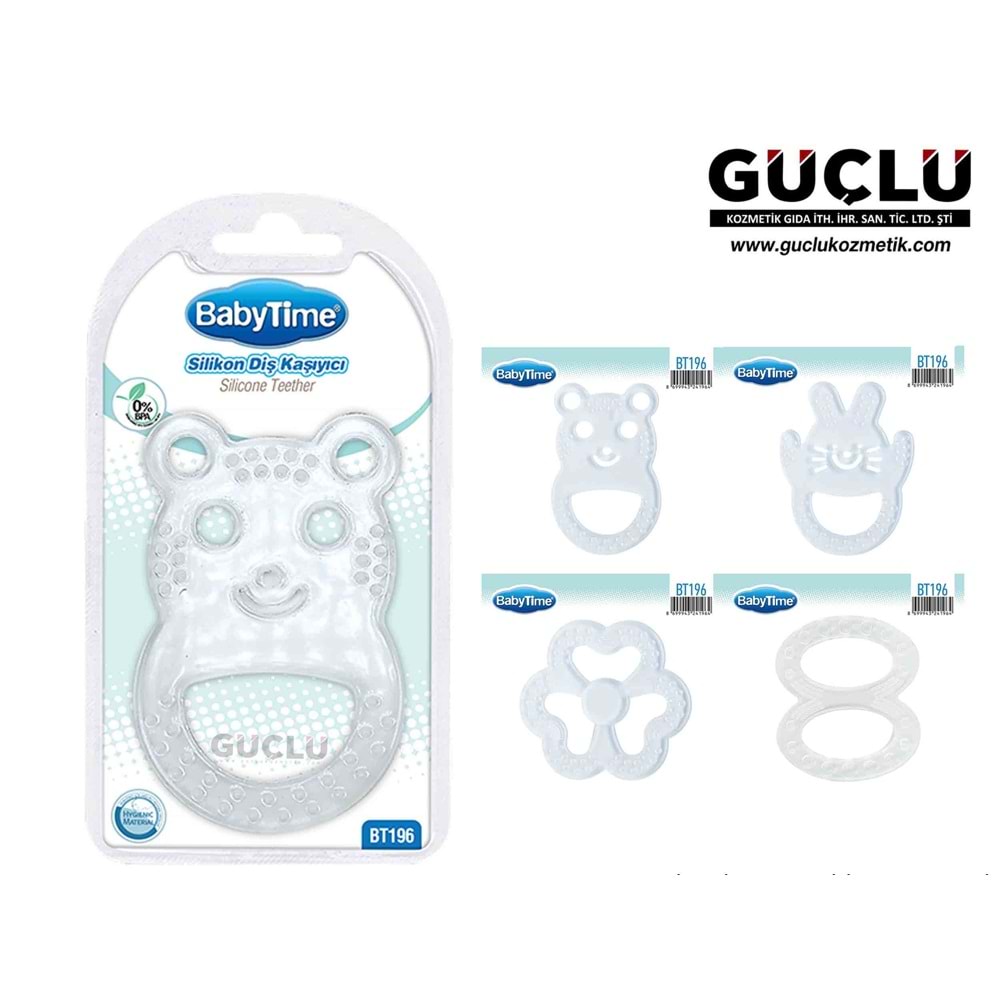 BABYTİME DİŞ HALKASI SİLİKON BT196*70Lİ
