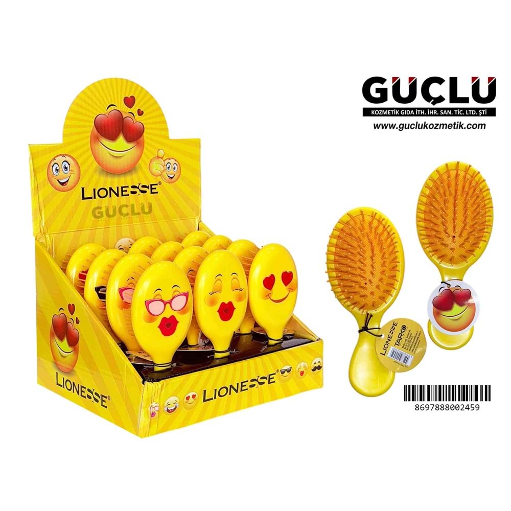 LİONESSE STANDLI SAÇ FIRÇA SETİ ÇOCUK 6424*12Lİ