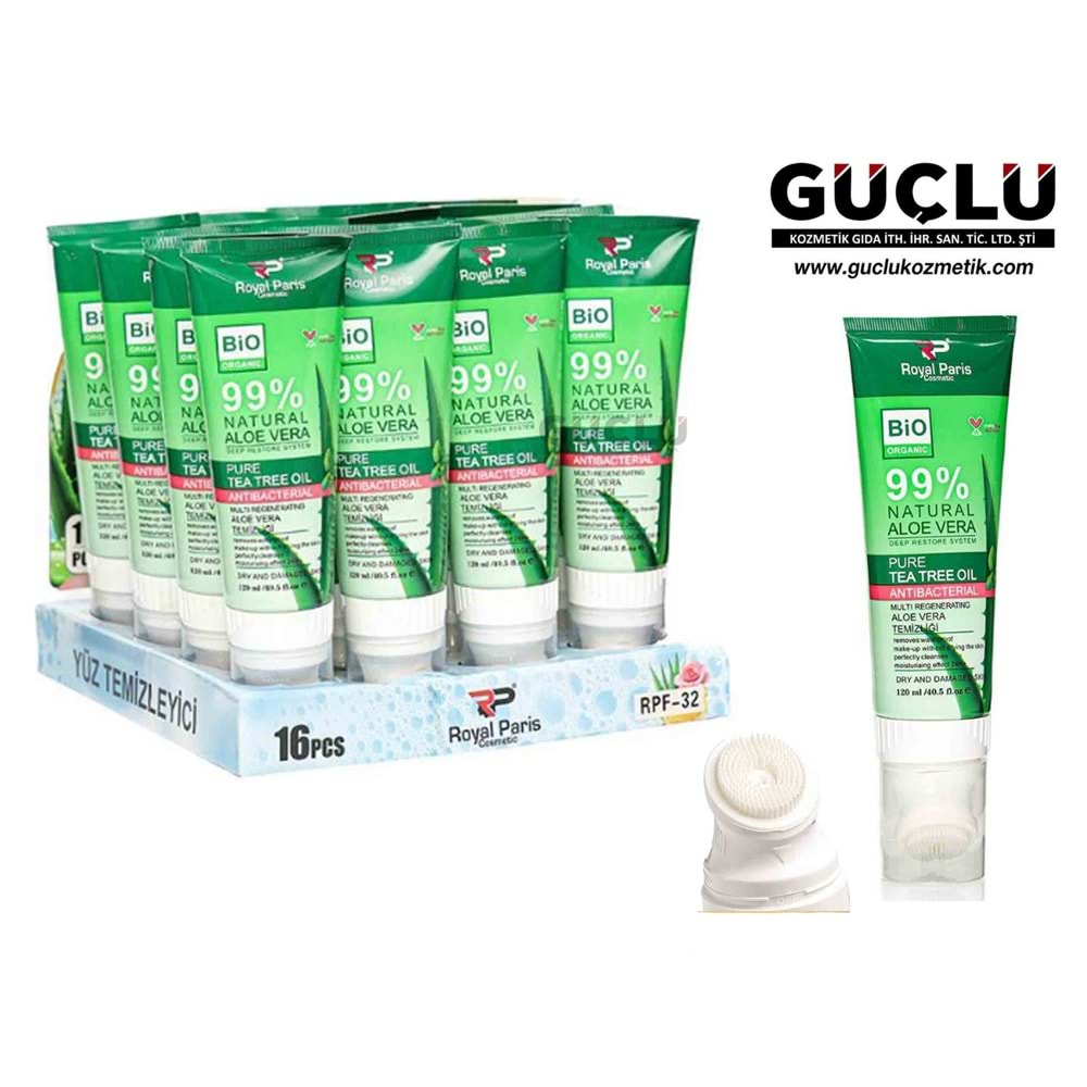 ROYAL P.YÜZ TEMİZLEME JELİ ALOE VERA RPF32*16LI