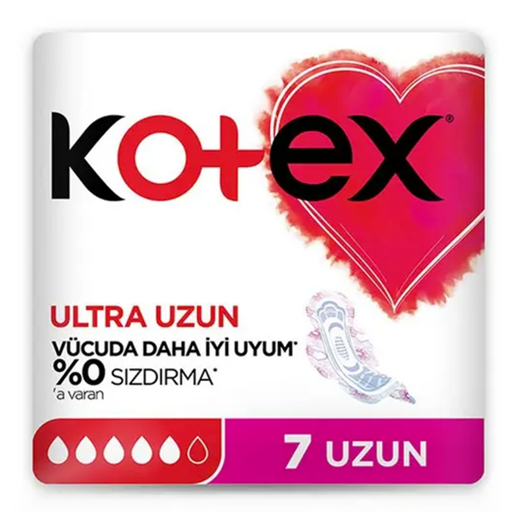 KOTEX TEKLİ ULTRA UZUN 7Lİ 0744*24LÜ