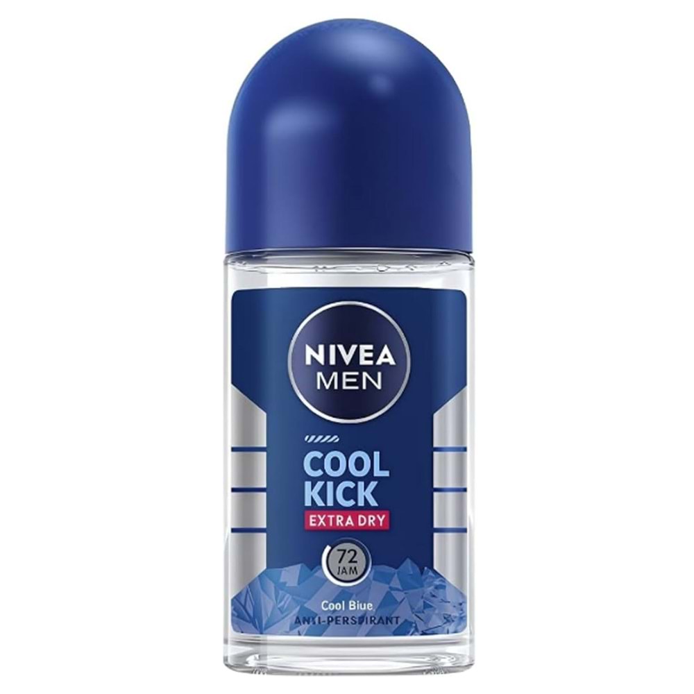 NİVEA ROLL-ON MEN 50ML COOL KICK EXTRA DRY*6LI
