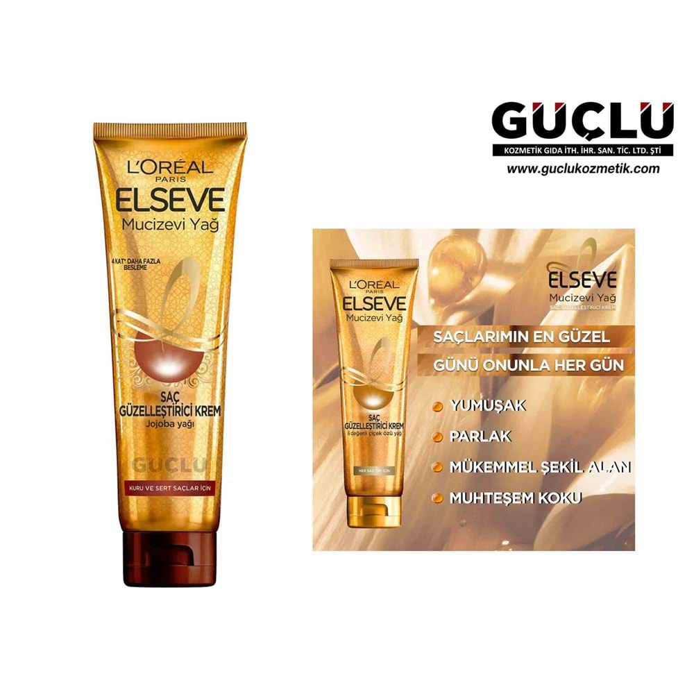 LOREAL E. SAÇ BAK. KREMİ MUC. YAĞ KURU VE SERT SAÇ. 6332*6LI