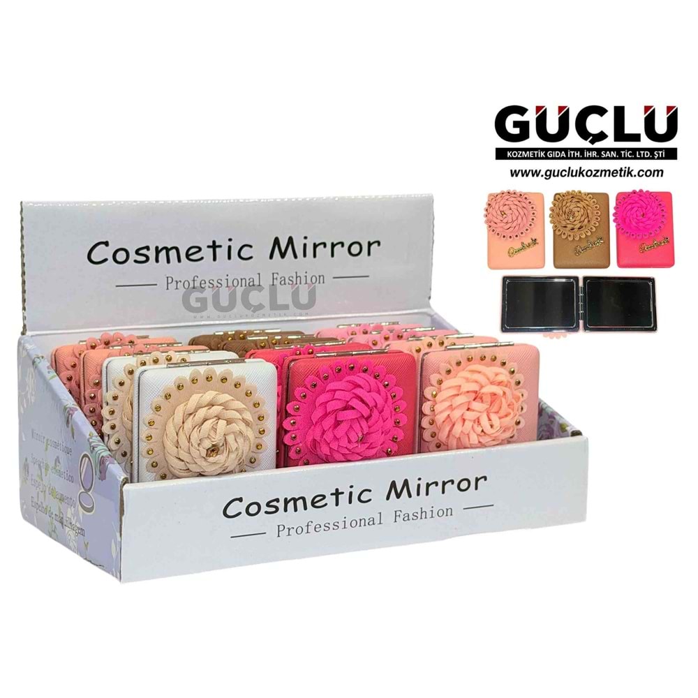 ROYAL P. AYNA COSMETİC MİRROR KARE RC539*12Lİ