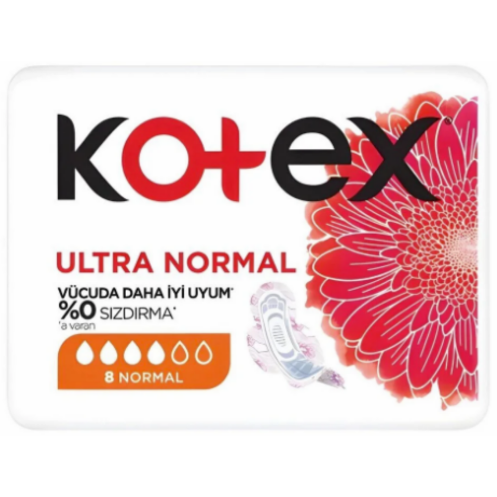 KOTEX TEKLİ ULTRA NORMAL 8Lİ 1642*24LÜ