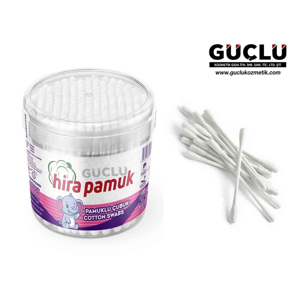 BAMBİNO HİRA KULAK ÇUBUĞU 150Lİ YUVARLAK 0532*6LI