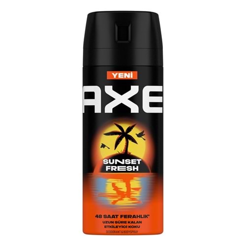 AXE DEODORANT 150ML SUNSET FRESH*6LI