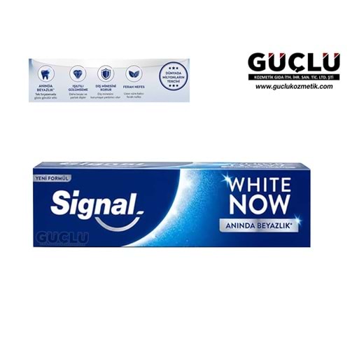 SİGNAL DİŞ MACUNU 75ML WHİTE NOW 4945*24LÜ