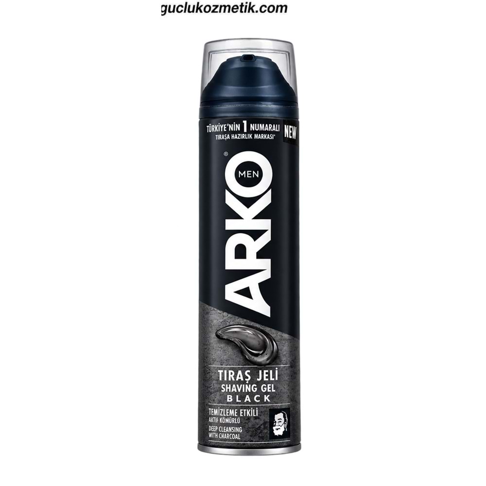 ARKO MEN TIRAŞ JELİ 200ML BLACK*6LI